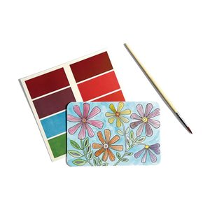 Ooly Scenic Hues DIY Watercolor Art Kit - Flowers and Gardens