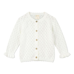 Ettie & H Aurora Cardigan / White