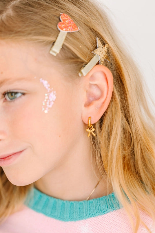 Pierced Classic Bow Earring Charms