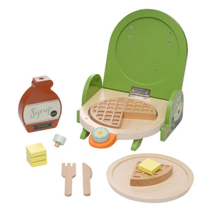 Ribbit Wooden Waffle Maker Set