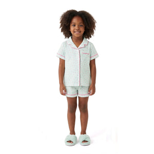 Heart Stripe Jersey PJ Set