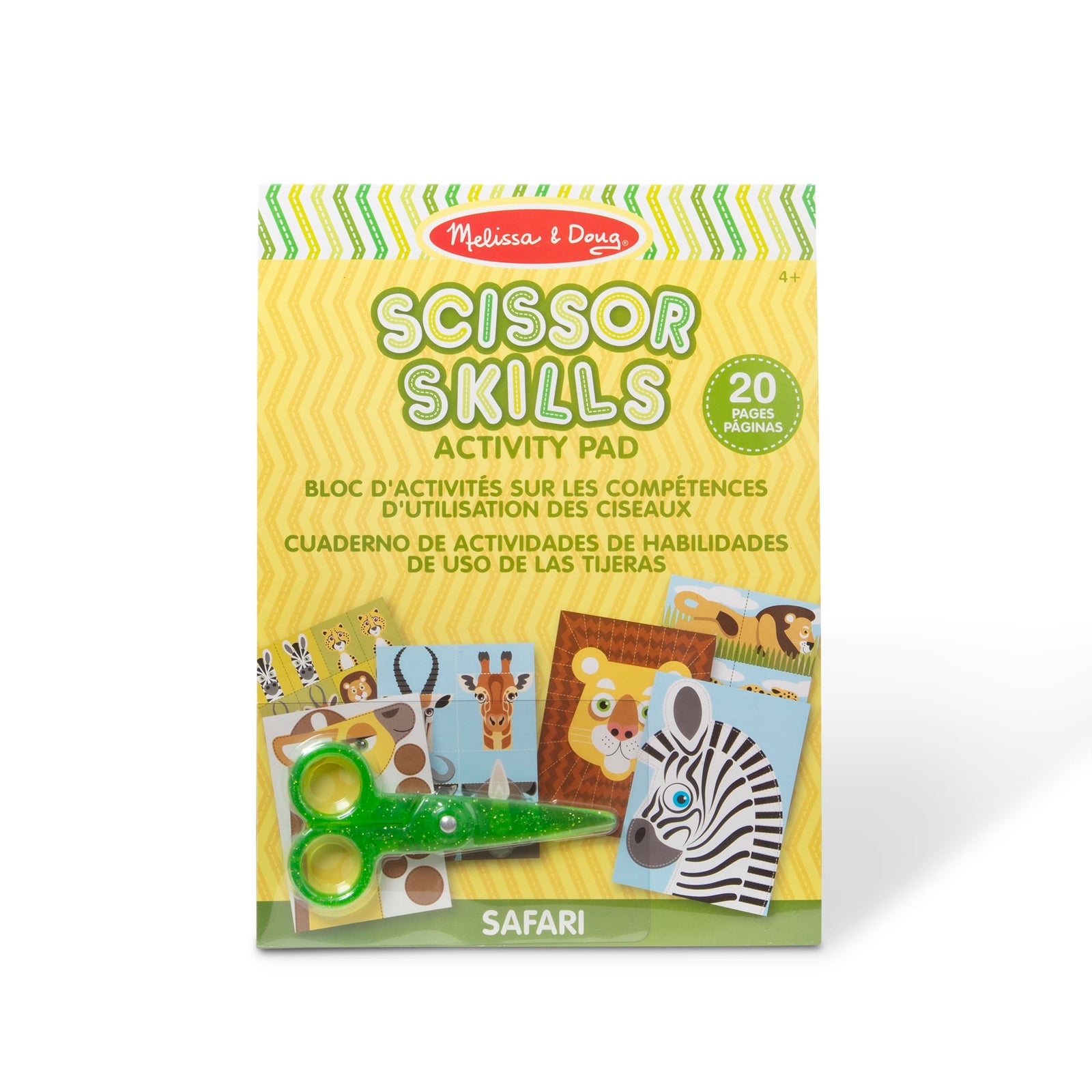 Scissor Skills Activity Pad / Safari