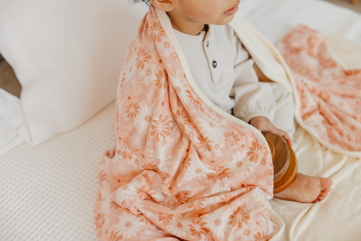 Copper Pearl Three-Layer Stretchy Quilt / Penny