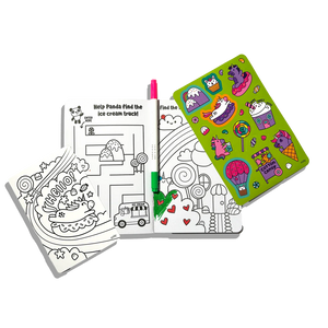 Ooly Let's Go! Activity & Coloring Kit