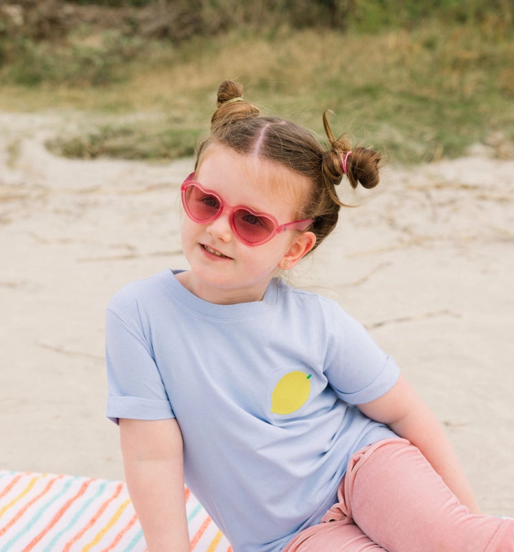 Babiators Fuchsia Haze Heart Sunglasses