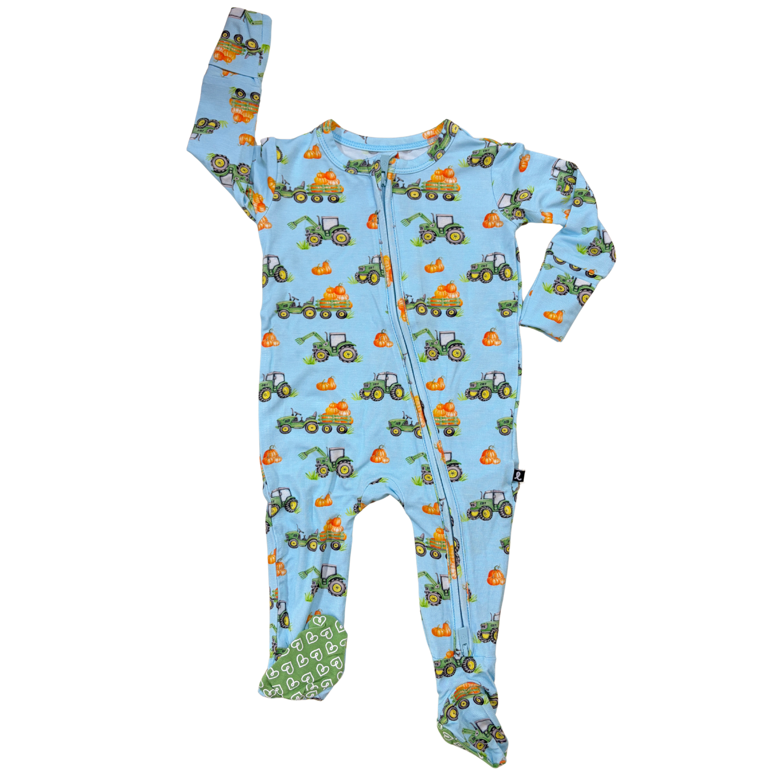 Lev Baby Zippered Footie / Everett