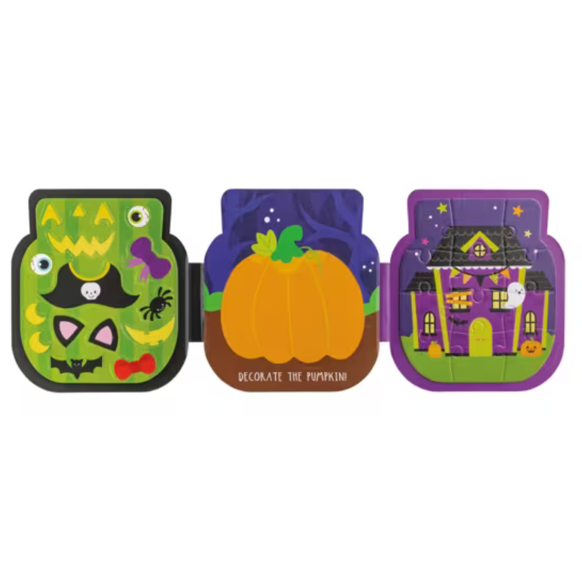 Halloween Monster Magentic Puzzle Book