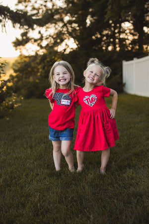 Game Day Gal Pal Flutter Sleeve Top