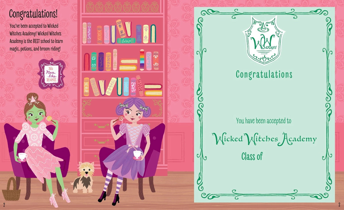 My Sticker Dress-Up Book: Wicked Witches