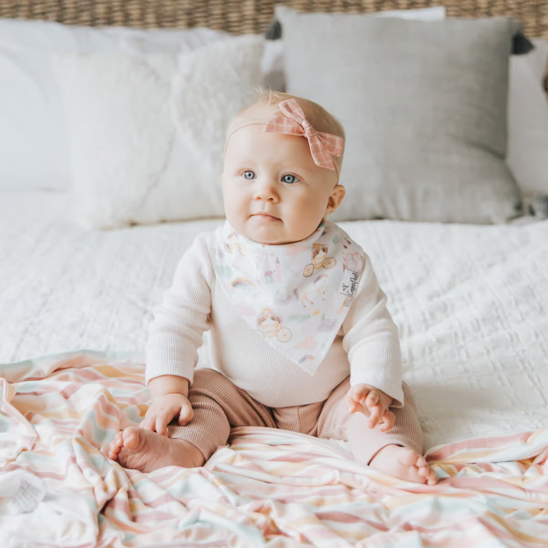Copper Pearl Bandana Bibs / Enchanted