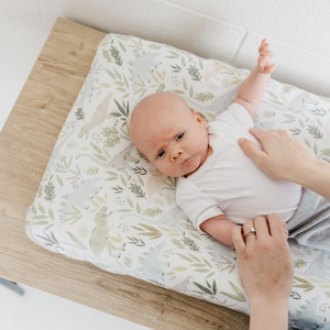 Copper Pearl Premium Knit Diaper Changing Pad Cover / Rex
