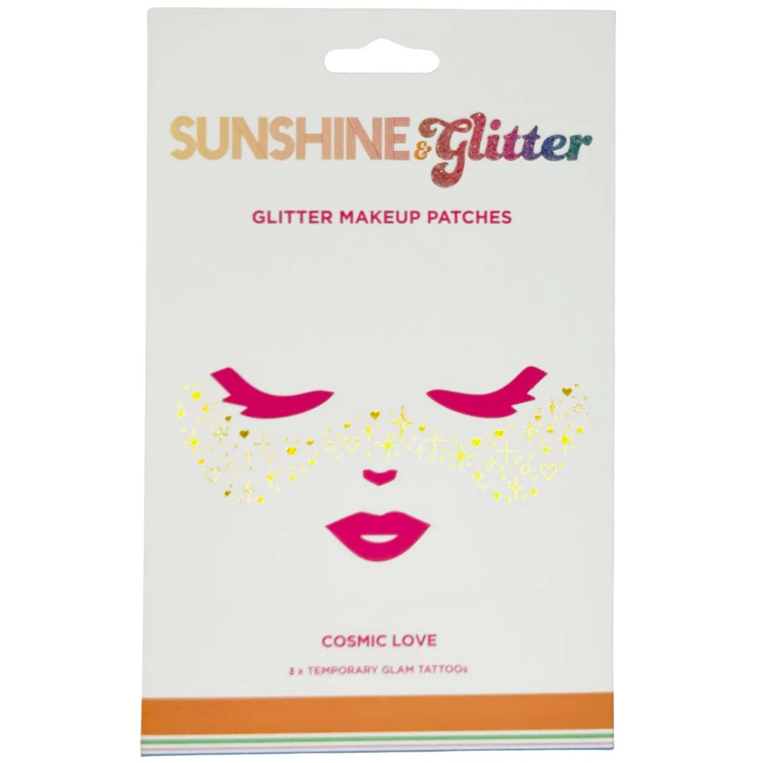 Glitter Face Tattoo