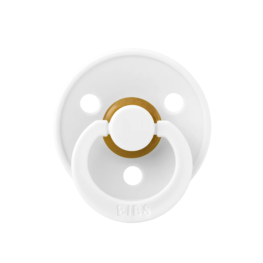 BIBS Round Single Pacifier / Size 2 (6-18 Months)