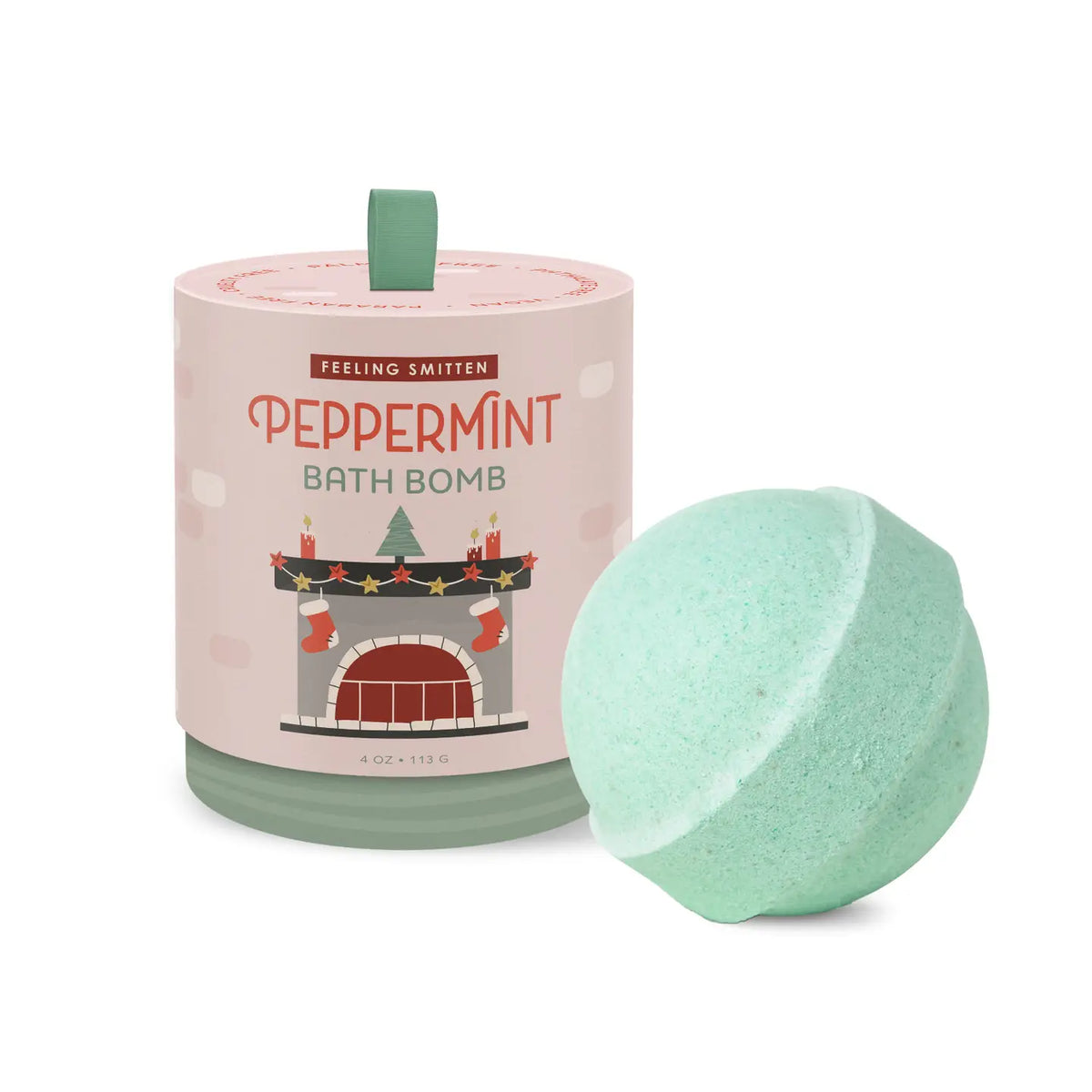 Gift-Ready Holiday Bath Bomb