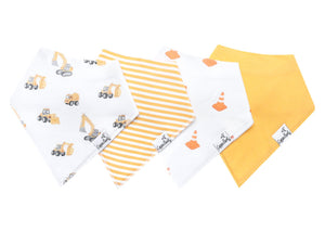Copper Pearl Bandana Bib 4-Pack / Dozer
