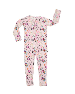 Lev Baby Poppy Convertible Romper / Aurora