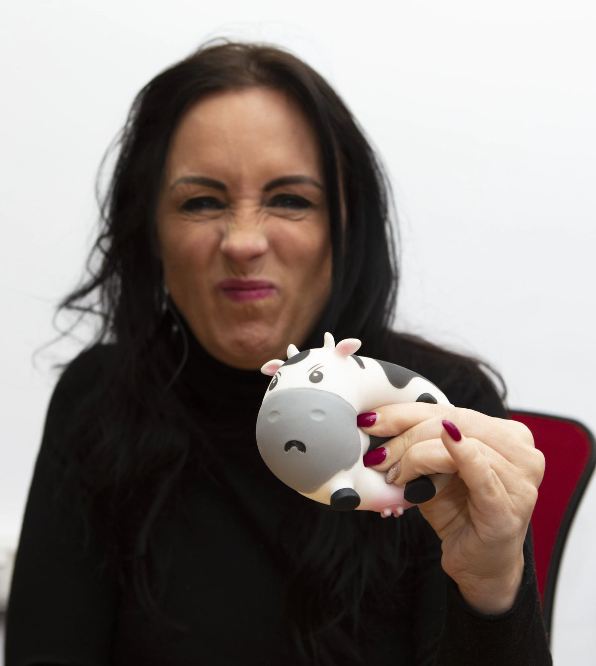 Moody Cow Stress Toy