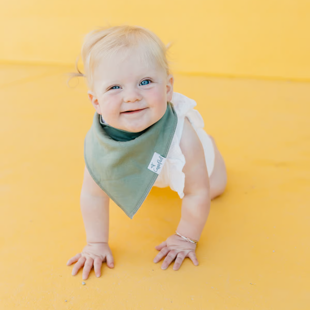 Copper Pearl Bandana Bibs / Haven