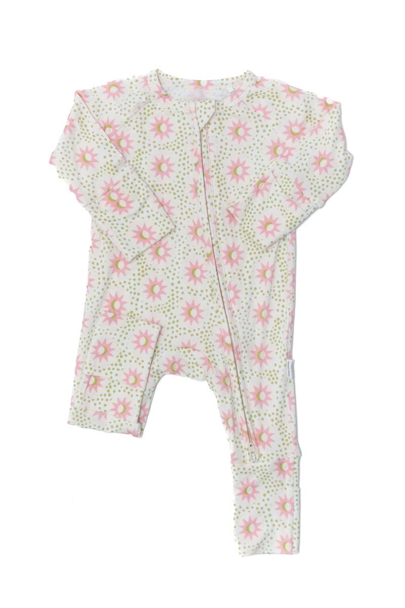 Convertible Zip Sleep Romper / Sunburst