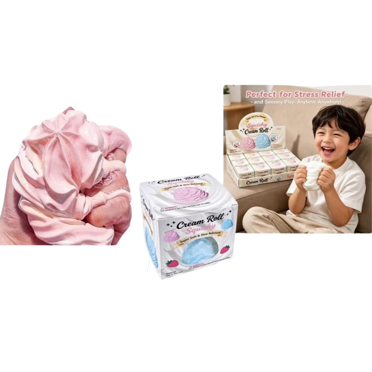 Cream Roll Squishy