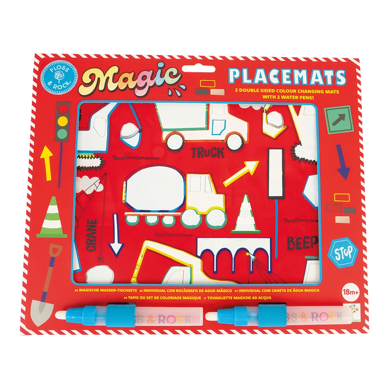 Magic Water Placemats / Construction