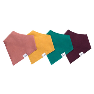 Copper Pearl Bandana Bibs / Jade