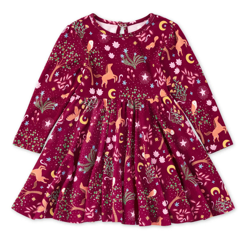 Twirl Dress / Woodland Dreams