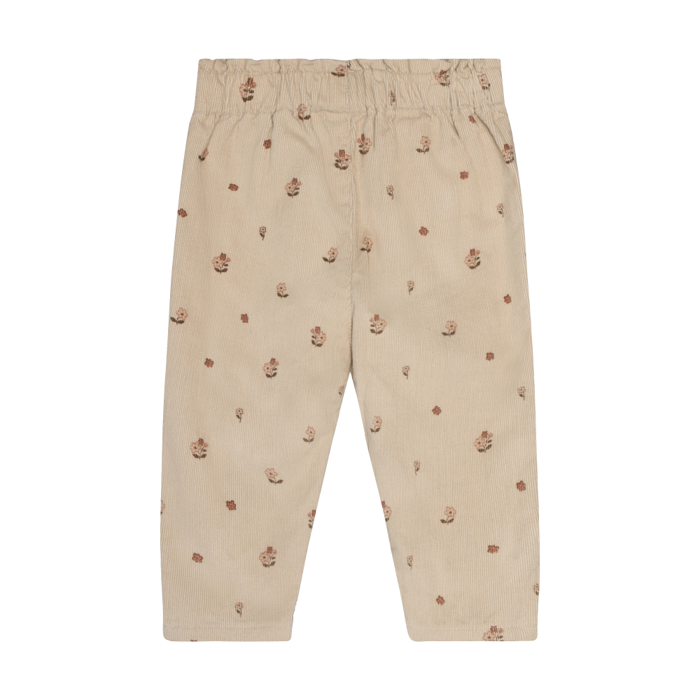 Minymo Cord Pants / Feather Floral