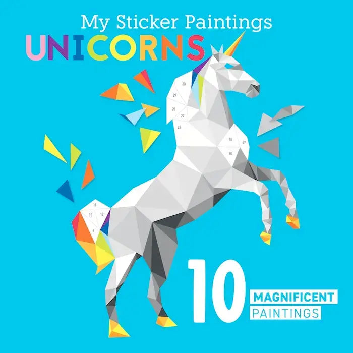 My Sticker Paintings Activity Book / Unicorns
