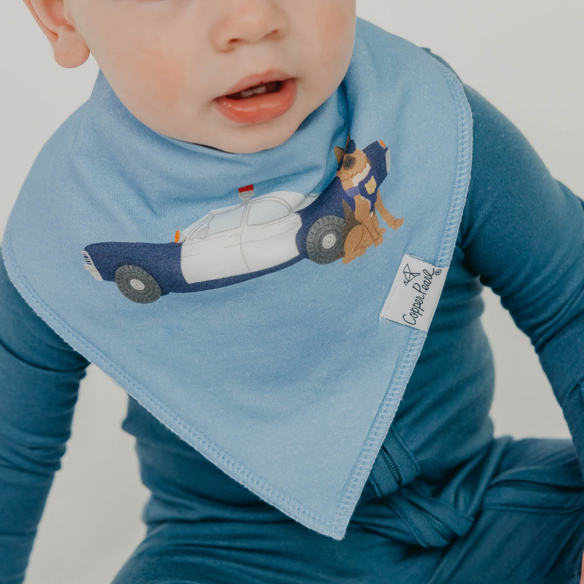 Copper Pearl Bandana Bib 4-Pack / Policemen
