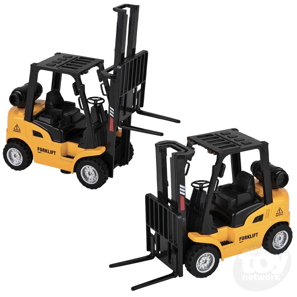 Die-Cast 5.5" Pull Back Forklift