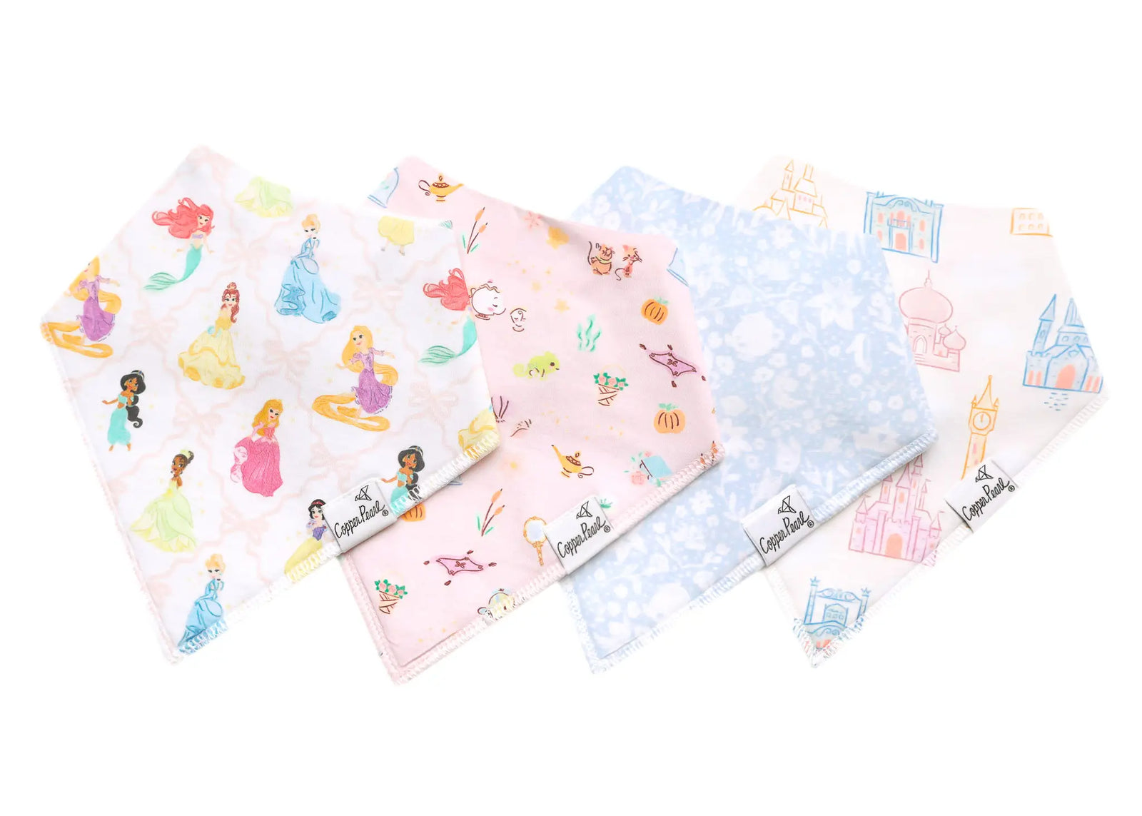 Copper Pearl Bandana Bibs / Disney Princess