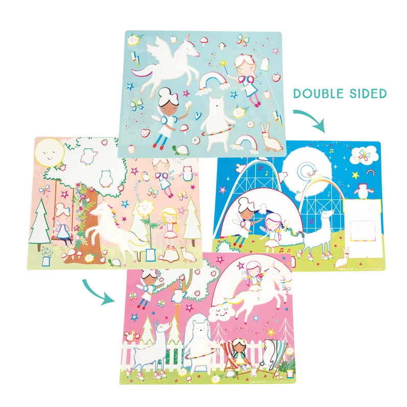 Magic Water Placemats / Rainbow Fairy