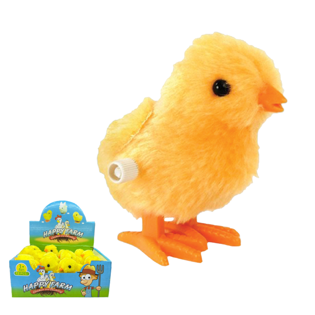 Furry Wind-Up Chick