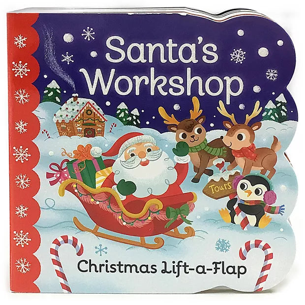 Santa's Workshop Lift-a-Flap Board Book