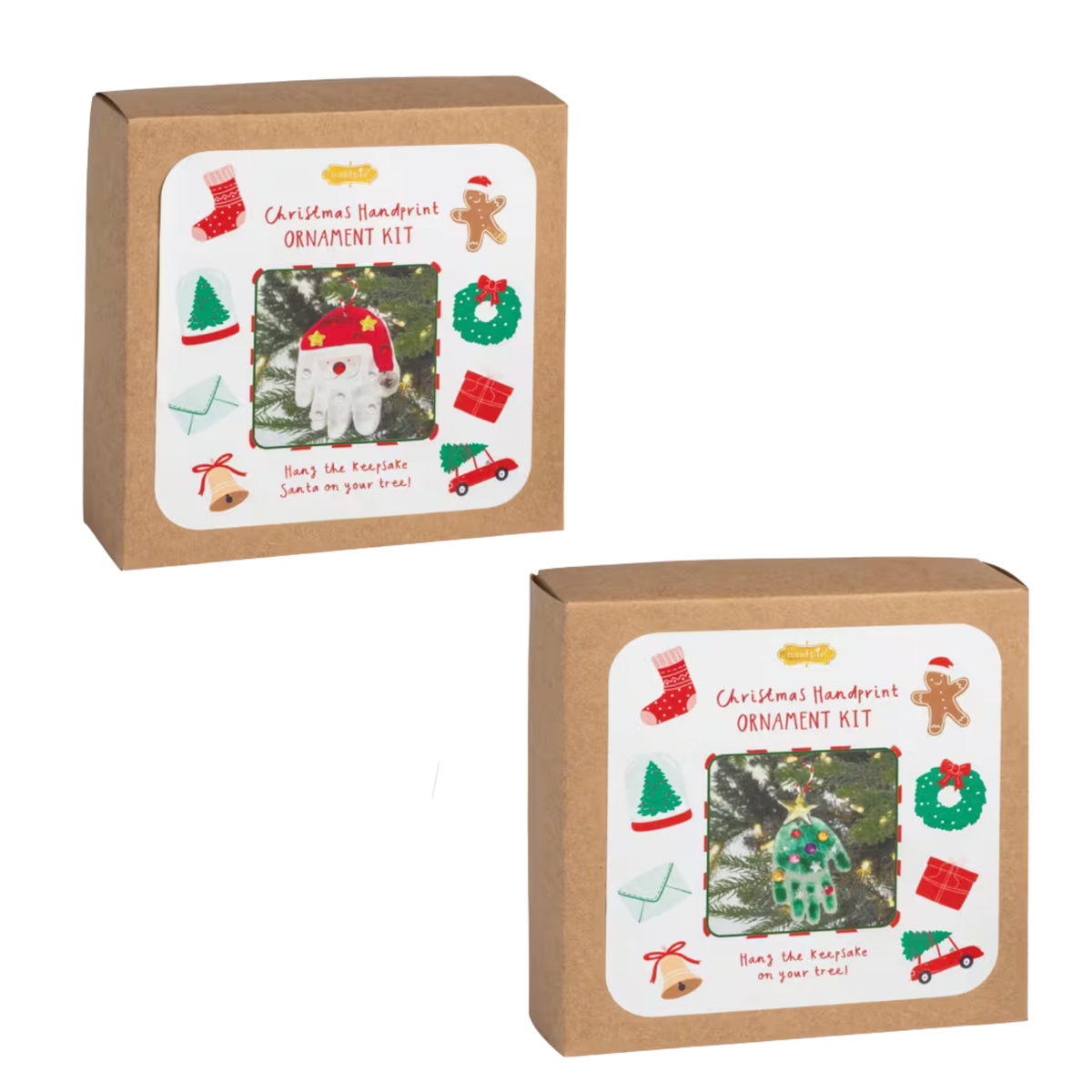 Christmas Handprint Ornament Kit