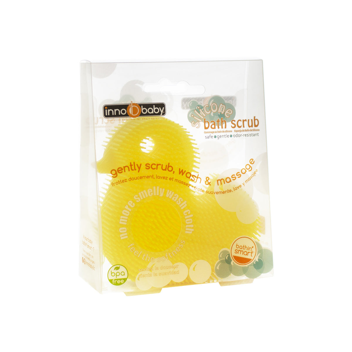 Innobaby Silicone Duck Bath Scrub