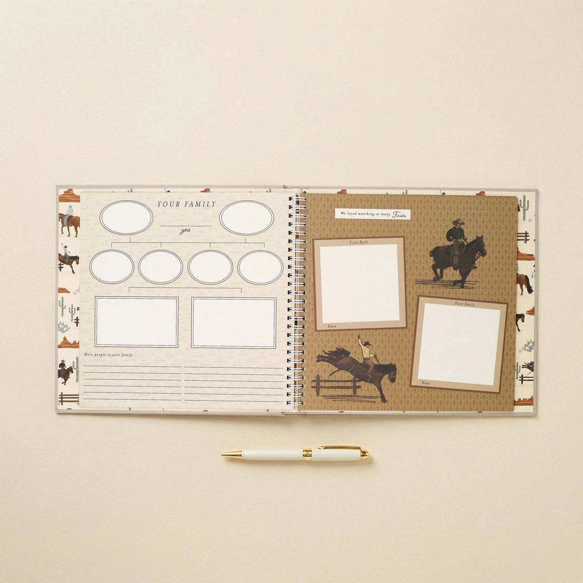 Lucy Darling Baby Memory Book / My First Rodeo