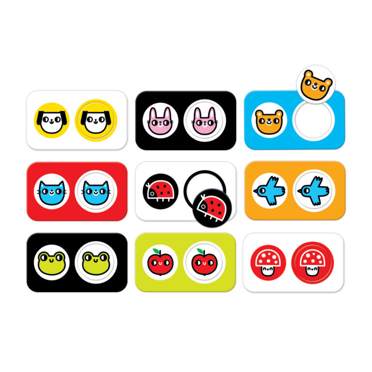 Banana Panda High Contrast Match the Twins Puzzles (12 Months+)