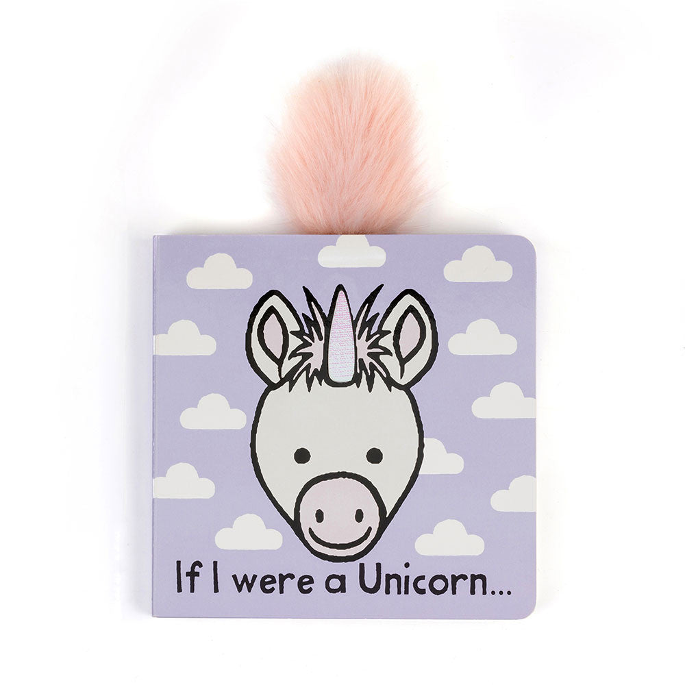 Jellycat If I Were a Unicorn Board Book (Purple)