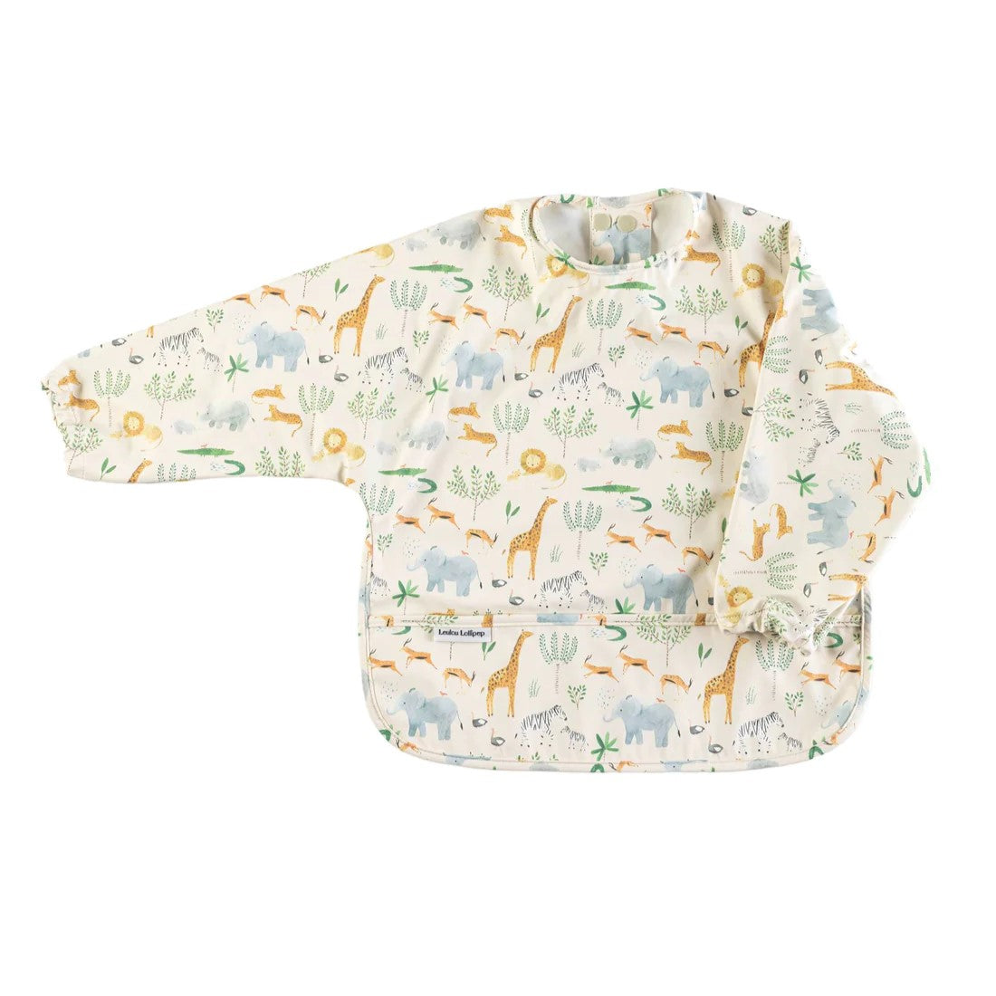 Loulou Lollipop Long-Sleeve Waterproof Bib