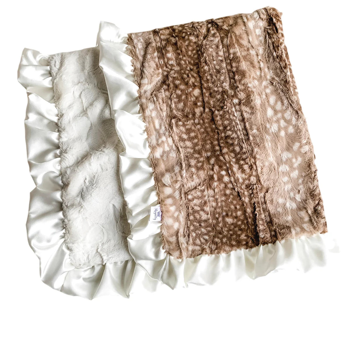Rockin' Royalty Receiving Blanket (34"x34") / Fawn