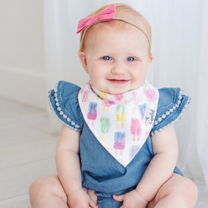 Copper Pearl Bandana Bibs / Summer