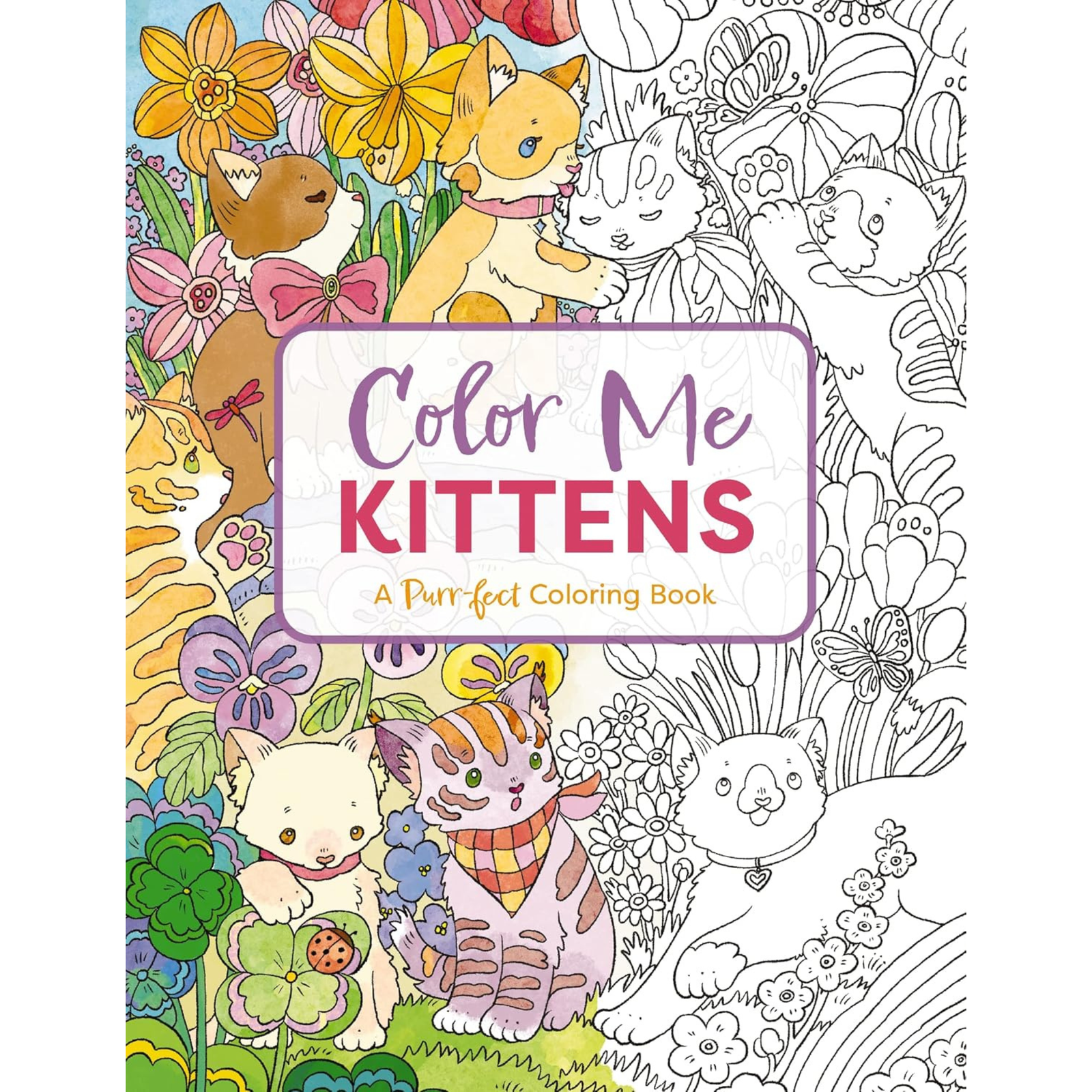 Color Me Kittens Coloring Book
