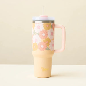 The Darling Effect Tumbler / Peach Daisy Craze