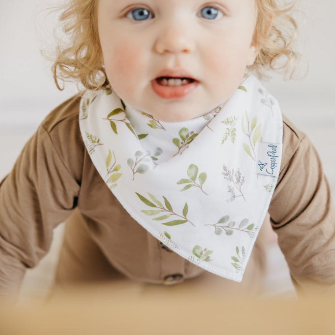 Copper Pearl Bandana Bibs / Haven