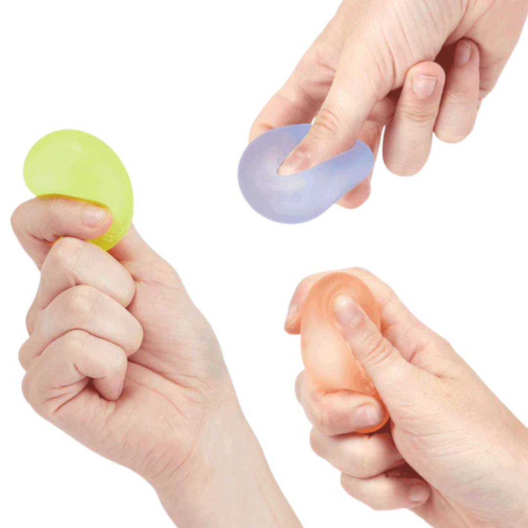 Speks Gump Mini Stress Ball 6 Pack / Prism