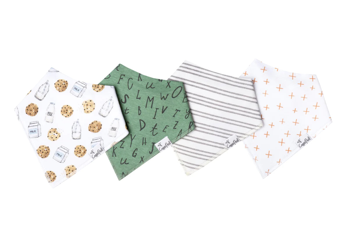 Copper Pearl Bandana Bibs / Chip