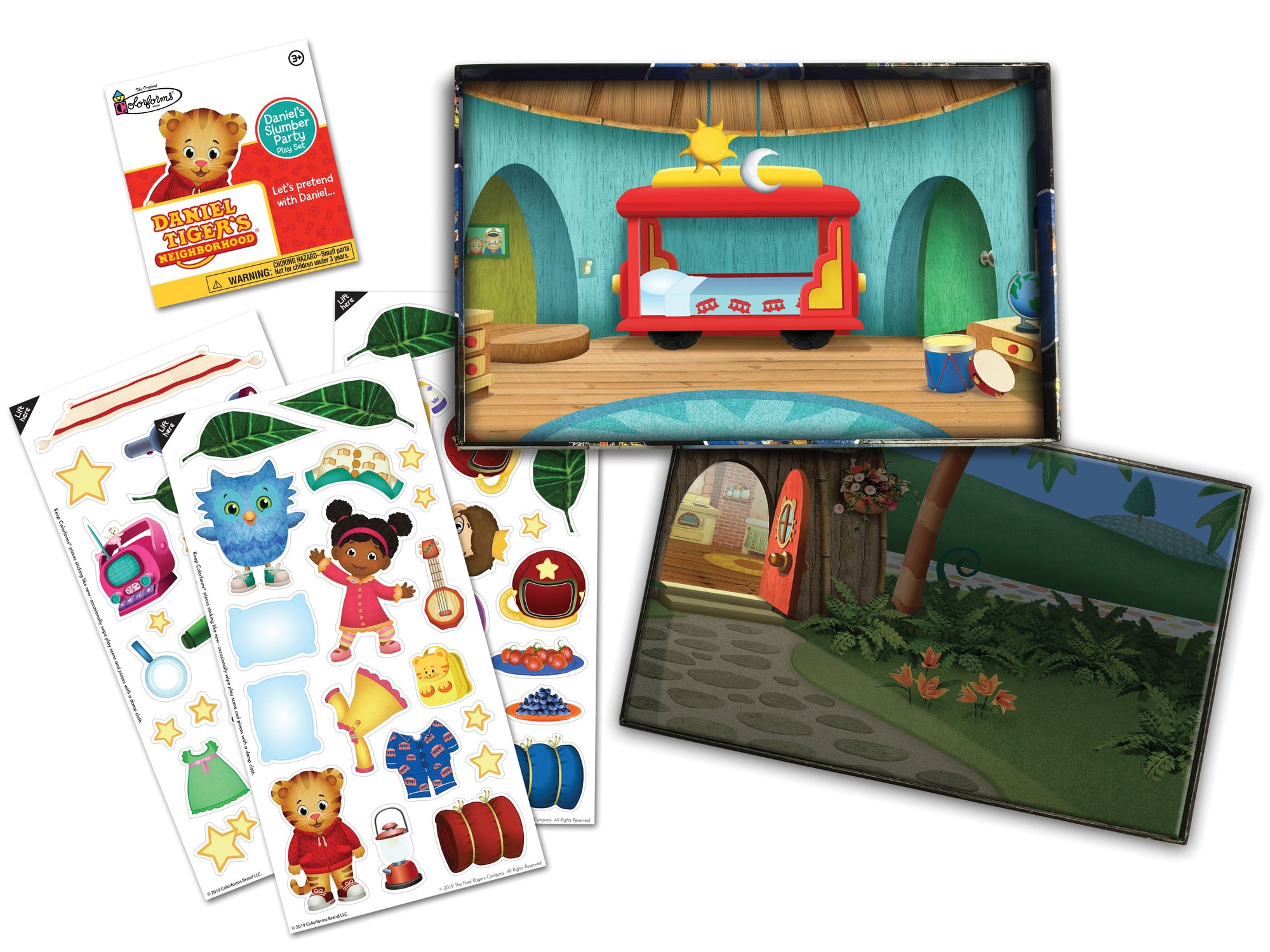 Colorforms Travel Play Set / Daniel Tiger's Neighborhood