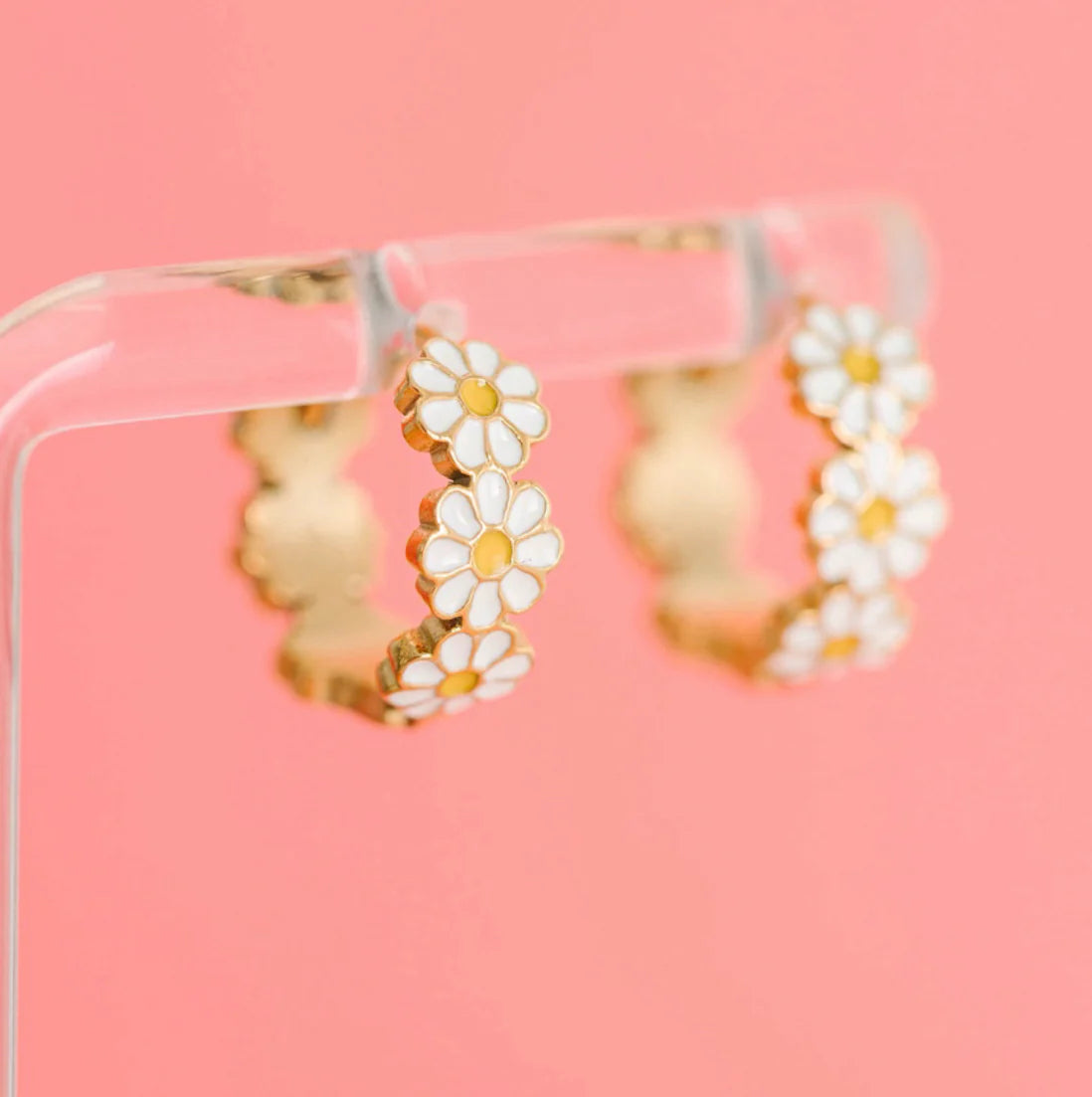 Pierced Huggie Earrings